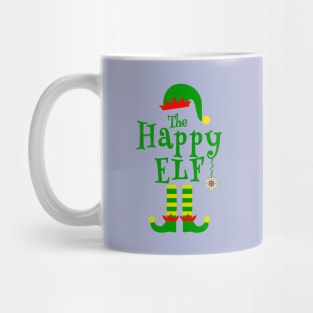 The Happy Elf Family Matching Christmas 2020 Gift Mug